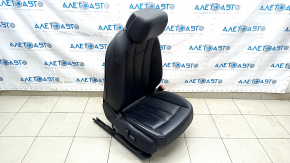 Пассажирское сидение Audi A4 B9 17-19 с airbag, электро, подогрев, кожа, черное