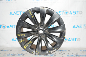 Колісний диск R20 20x9.0 ET35 Tesla Model X 16-21 графіт, бордюрка, полізла фарба