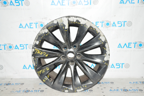 Диск колесный R20 20x9.5 ET40 Tesla Model X 16-21 графит, бордюрка, полезла краска