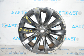 Диск колесный R20 20x9.0 ET35 Tesla Model X 16-21 графит, бордюрка, полезла краска