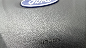 Подушка безпеки airbag в кермо водійська Ford Fusion mk5 17-20 чорна, подряпини