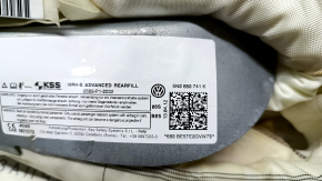 Подушка безпеки airbag бічна шторка ліва VW Tiguan 09-17 іржавий піропатрон