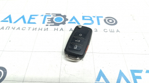 Ключ VW Passat b7 12-15 USA 4 кнопки, раскладной, потертый