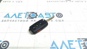 Ключ VW Passat b7 12-15 USA 4 кнопки, раскладной, потертый