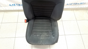 Водительское сидение Ford Fusion mk5 17-20 без airbag, электро, тряпка черная, под чистку