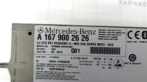 Магнитофон радио Mercedes W167 GLE 350 450 20-23 (SSD) с кодом разблокировки