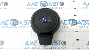 Подушка безпеки airbag в кермо водійська Subaru Forester 19- SK чорна, поліз хром