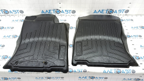 Комплект килимків салону Subaru Forester 19-SK з килимом багажника, гума, WeatherTech, подряпини