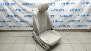 Пасажирське сидіння Mercedes W213 E 17-23 без airbag, електричне, підігрів, пам'ять, бежева шкіра, потерта шкіра