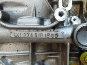 Двигатель Mercedes W213 E 300 17-19 2.0T M274 E20 78к, компрессия 13-13-13-13, не заводское отверстие, сломан щуп