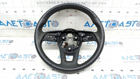 Кермо голе Audi A5 F5 17-19 шкіра сіра з підігрівом, подряпини, потерт