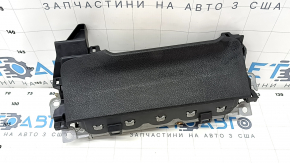 Подушка безопасности airbag коленная водительская левая Toyota Camry v70 18-24 черная, ржавый пиропатрон, потерта