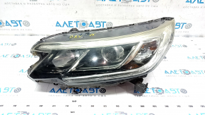 Фара передняя левая голая Honda CRV 15-16 Touring песок, царапины