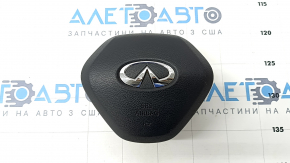 Подушка безопасности airbag в руль водительская Infiniti QX50 19- черная, царапины