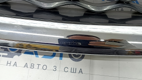 Решітка радіатора grill Infiniti QX50 19- в зборі зі значком під дистроник, пісок