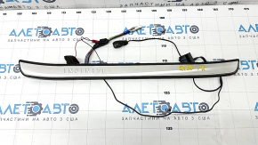 Накладка порога зовнішня передня права Infiniti QX50 19- хром з підсвічуванням, подряпини