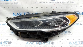 Фара передня ліва в зборі Ford Fusion mk5 17-20 LED, з DRL, пісок