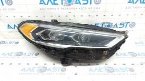 Фара передня права у зборі Ford Fusion mk5 17-20 LED, з DRL, пісок