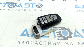 Ключ smart Ford Fusion mk5 17-20 5 кнопок, під автозапуск, потертий