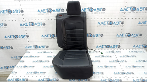 Заднє сидіння праве Ford Ecosport 18-22 з airbag, чорна шкіра