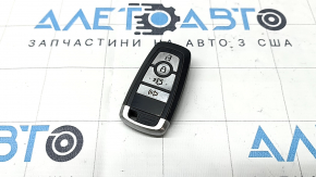 Ключ smart Ford Fusion mk5 17-20 4 кнопки, без автозапуска. тычки. потерт