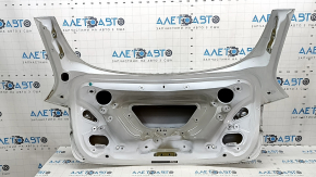 Крышка багажника голая Tesla Model 3 21- электро белый PPSW, вмятины, тычки