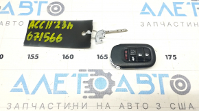 Ключ smart Honda Accord 23- 5 кнопок, тип 2, стерта надпись