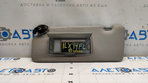 Козирок лівий Acura ILX 13-15 сірий, без гачка, з підсвічуванням, прим'ятий