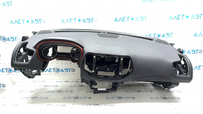 Торпедо передняя панель с AIRBAG Jeep Compass 17-21 черная, Trailhawk