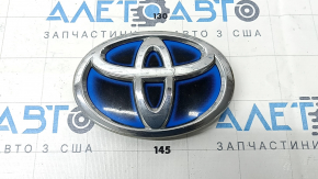 Емблема решітки радиатора grill Toyota Prius 30 10-15 прим&#39;ята, тріщина, пісок