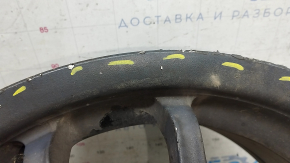 Колірний диск R17x7,5J Subaru Impreza WRX GH 09-10 не оригінал, з ковпачком, фарбований, бордюрка, відсутній болт