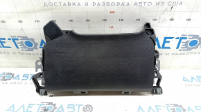 Подушка безпеки airbag колінна водійська ліва Toyota Highlander 20-22 чорна, іржавий піропатрон