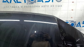 Капот голий Audi Q5 80A 18-24 алюміній, чорний LY9T, відколи, тичка