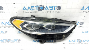 Фара передняя правая в сборе Ford Fusion mk5 17-20 LED с DRL, песок, царапины, под полировку