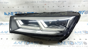 Фара передняя левая в сборе Audi Q5 80A 18-20 LED, песок