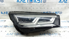 Фара передняя правая в сборе Audi Q5 80A 18-20 LED, песок