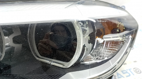 Фара передня ліва в зборі BMW 5 G30 17-20 LED Corona Rings S524A з кріпленням, потерта, пісок