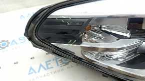 Фара передня права у зборі BMW 5 G30 17-20 LED Corona Rings S524A з кріпленням, подряпини, пісок