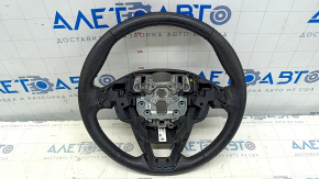 Кермо голе Ford Fusion mk5 13-20 чорна шкіра, потерт