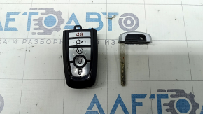 Ключ smart Ford Fusion mk5 17-20 5 кнопок, під автозапуск, подряпини