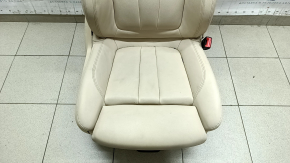 Пасажирське сидіння BMW 5 G30 17-23 з airbag, canberra-beige, електричне, підігрів, бежева шкіра