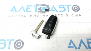 Ключ Audi A6 C8 19 - 4 кнопки, тички, подряпини, потерт