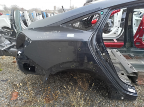 Чверть крило задня права Honda Civic X FC 16-21 4d синя, на кузові, тички, не стандарт