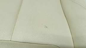 Водійське сидіння BMW 3 F30 12-18 без airbag, електро з пам'яттю, підігрів, бежева шкіра, потріскано, під чистку