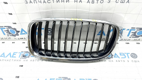 Решітка радіатора grill ліва BMW 3 F30 4d 12-18 пісок, скол