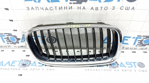 Решітка радіатора grill права BMW 3 F30 4d 12-18 пісок, тичка