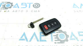 Ключ smart Toyota Camry v50 12-14 usa 4 кнопки, потертий