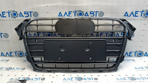 Решітка радіатора grill Audi A4 B8 13-16 рест