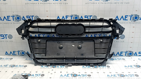 Решетка радиатора grill Audi A4 B8 13-16 рест