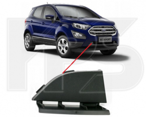 Заглушка переднего бампера правая Ford Ecosport 18-22